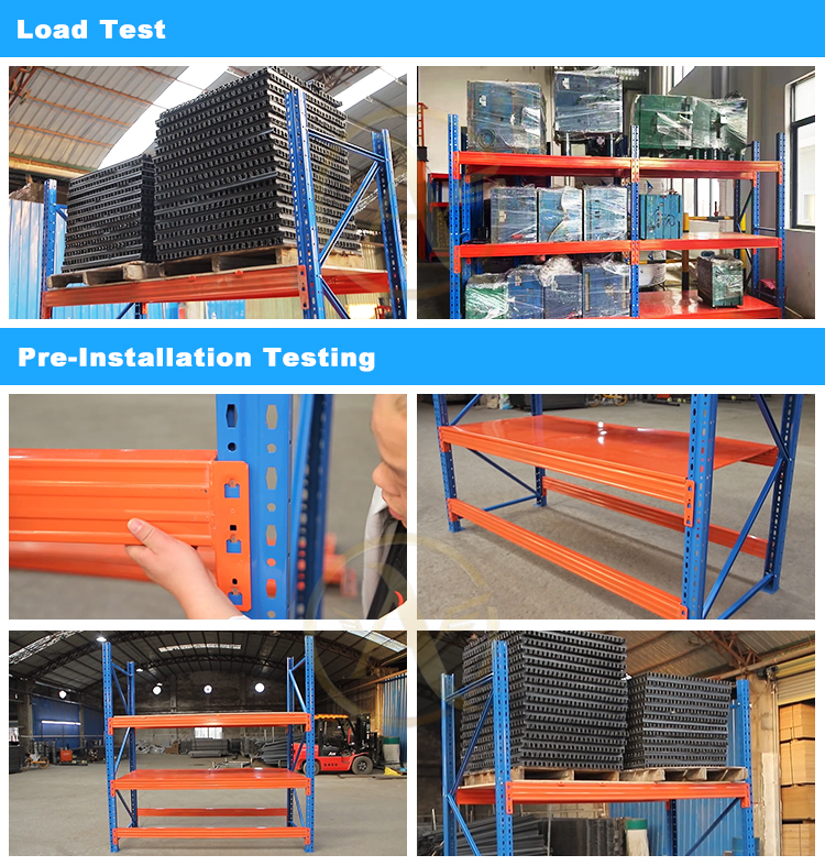 High Quality 500kg Steel Storage Racks 5-Layer Adjustable Pallet Racking Heavy Duty Warehouse Shelf System Factory Hot Sale