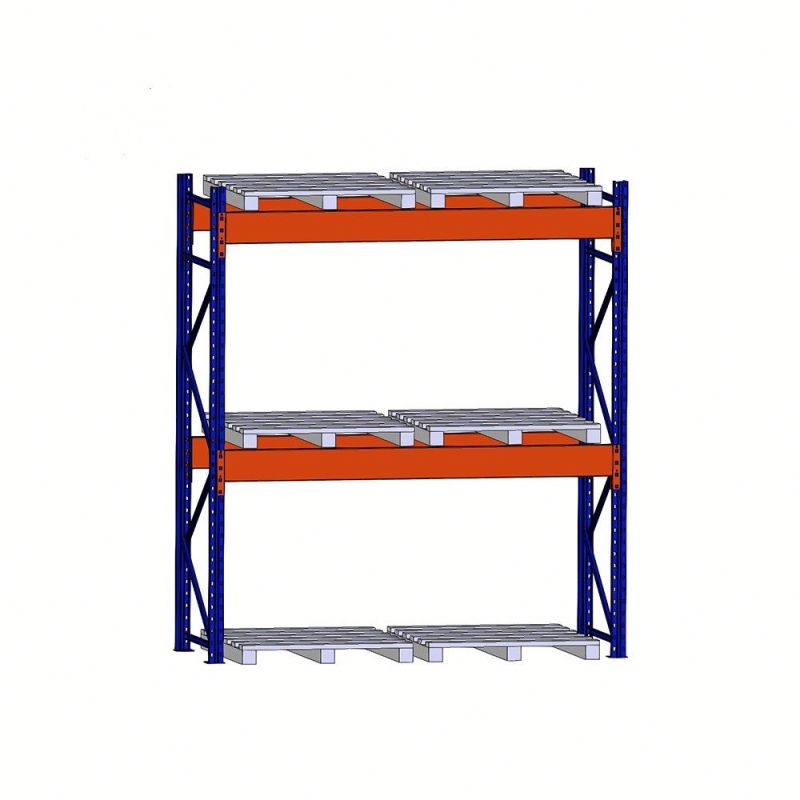 Industrial Steel Racks &amp; Shelving System Heavy-Duty Adjustable Pallet Racking with Multi-Tier Shelves and Corrosion Protection