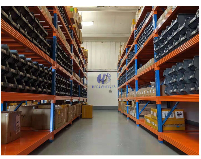 Heda Manufacture Factory Heavy Duty Industrial Warehouse Storage Rack Shelf Steel Racking System for Stacking Racks & Shelves