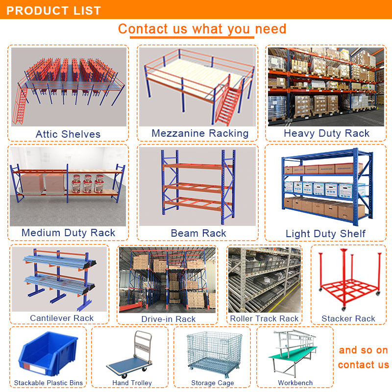 Pallet Flow Racking System Steel Shelf with Roller Tracks Warehouse Rack