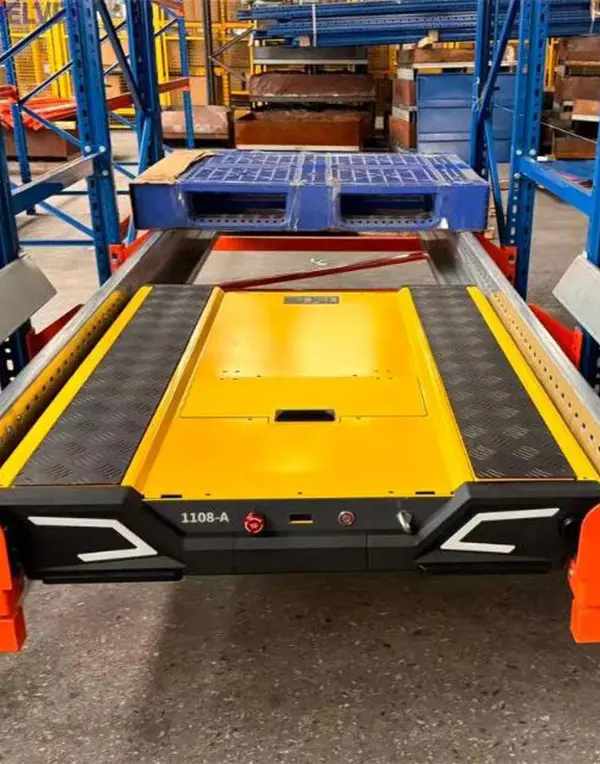 Radio Shuttle Racking System Solution for Cold Storage Warehouse