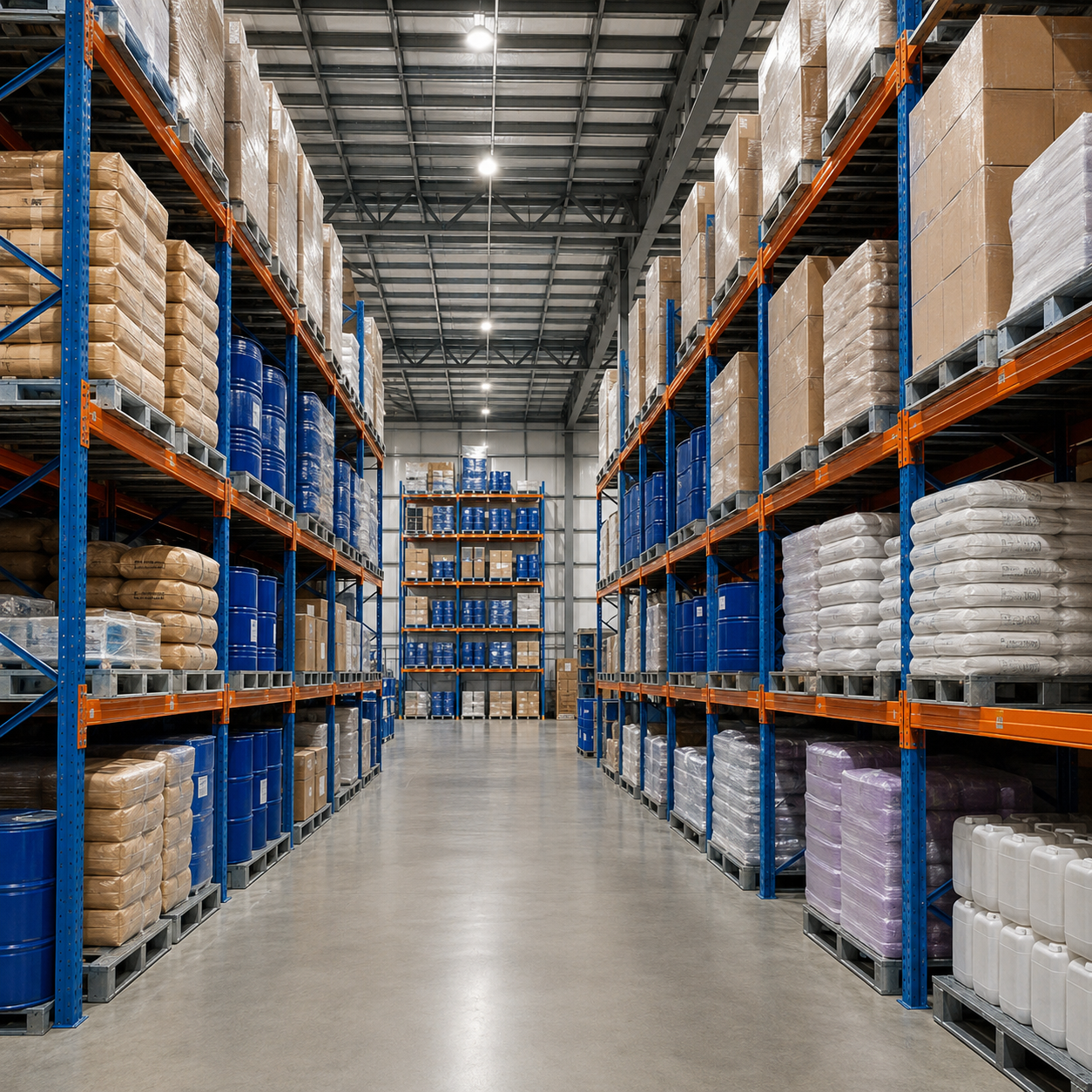 Industrial Pallet Racking Selective Pallet Racking System Q235B Steel For 3PL Logistics Hubs With 1000-4000kg Load Capacity