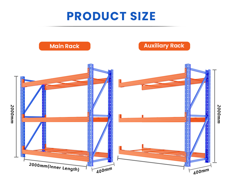 Shelving Rack Structure View 3