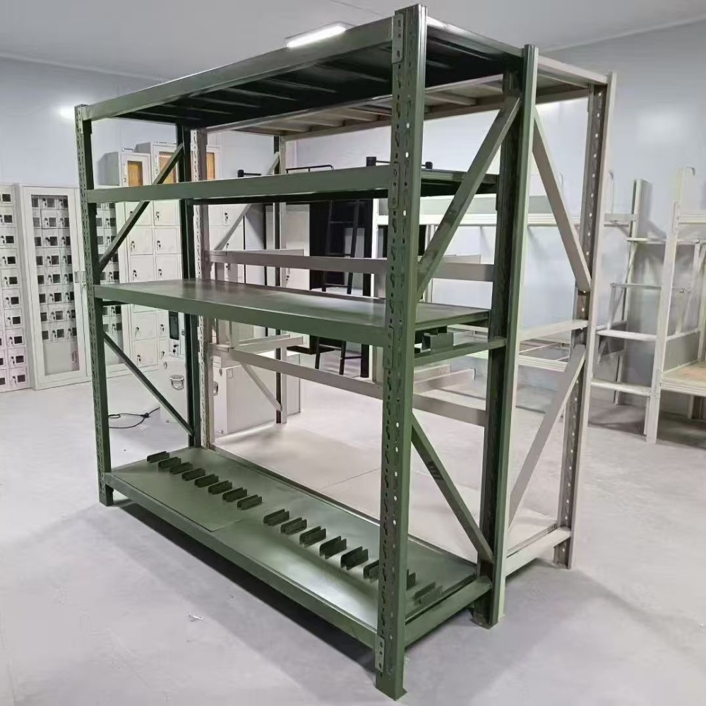 Heavy Duty Iron/Metal Durable Warehouse Shelves for Industrial Bulk Storage