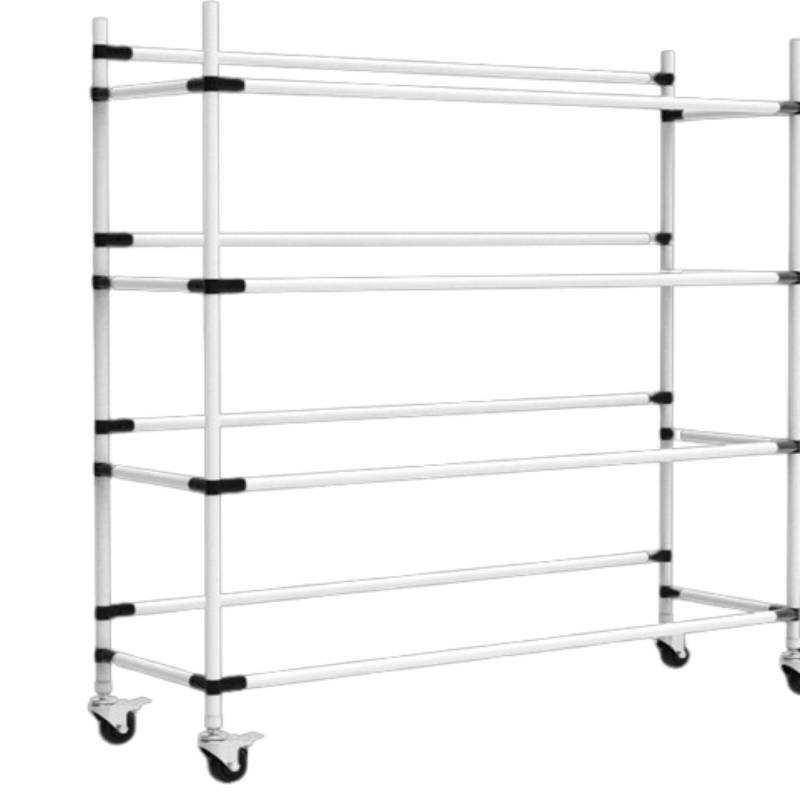 Heavy Duty Picking Truck Pick-up Sorting Cart Movable Hand Trolley Warehouse Material Shelf