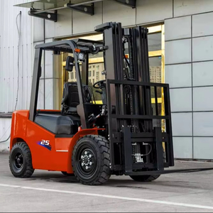 K2 Free Shipping Electric Forklift 2.5Ton CE ISO EPA Rough Terrain Sturdy Forklift Cheap Price Powerful