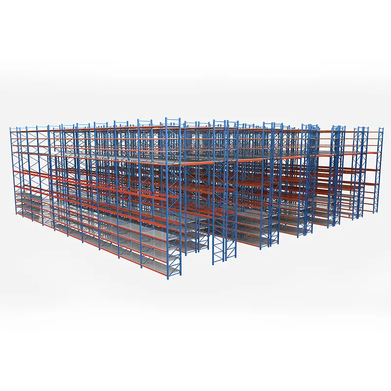 Free 3D and CAD warehouse racking layout design