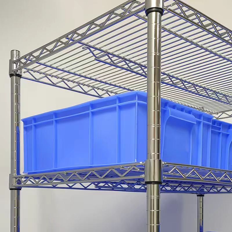 Heavy Duty Multi Tier Metal Storage Shelving Unit 250kg Per Layer for Logistics Distribution Center