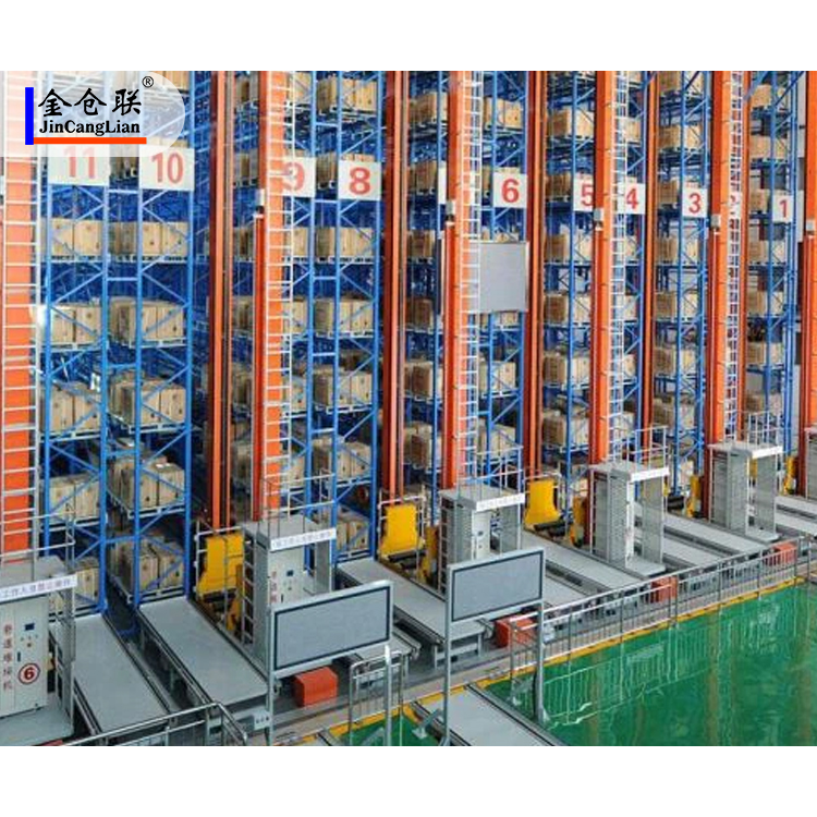 Intelligent Warehouse Steel Pipe Asrs Automated Storage Racks Retrieval Racking System ASRS