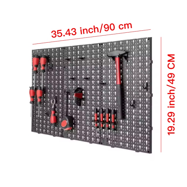 Tools Storage Rack Wall Display Boards With Hooks Good