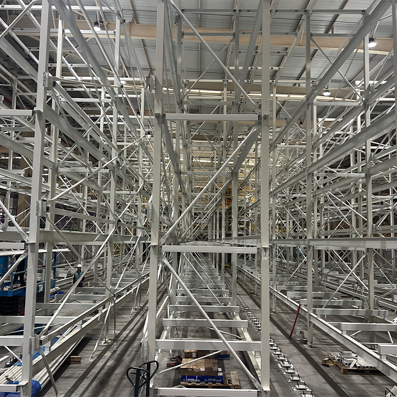 Engineering Design Pallet Rack System With High Density Layout