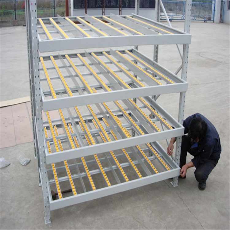 Customized FIFO Roller Racking Dynamic Storage Rack Carton Flow Rack For 2024 Promotion