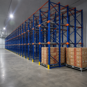 Industrial Drive in Racking System Warehouse Storage High Density Pallet Racking with FILO Q235B Steel Rack