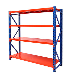 Customized Q235B Cold Rolled Steel Warehouse Medium Duty Long Span Shelving System From Nanjing Victory