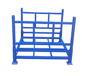 Customized Heavy-Duty Blue Steel Warehouse Shelves Folding Pallet Racking Stacked Racking Anti-Corrosion Function