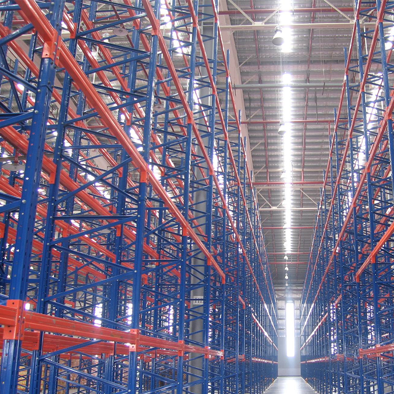 Wire Mesh Deck Pallet Racking Corrosion Resistant Dust Leakage Prevention 5-Layer Heavy Duty Warehouse Storage