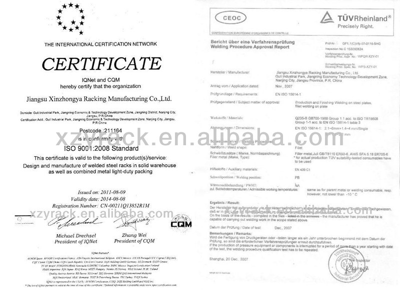 Certification Document 2