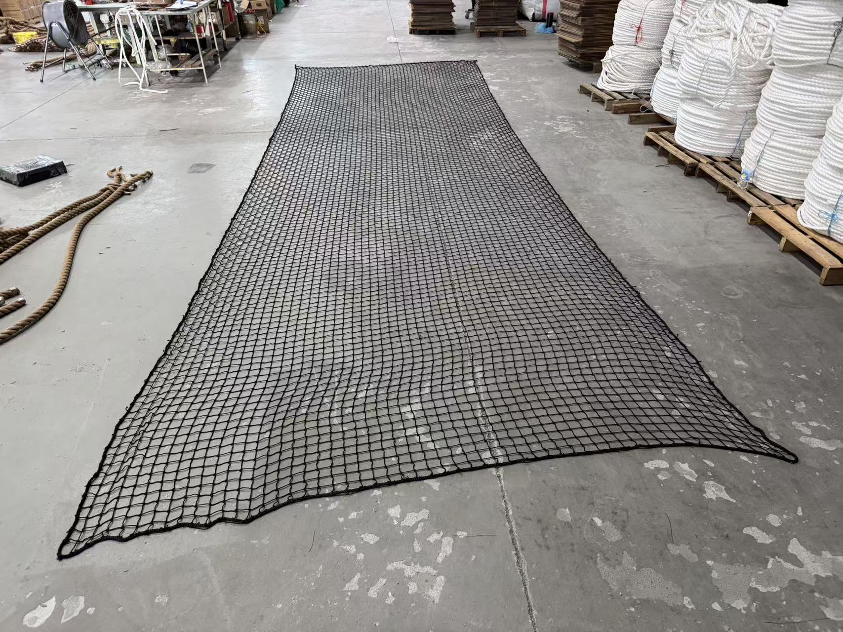 Pallet Rack Netting Detail