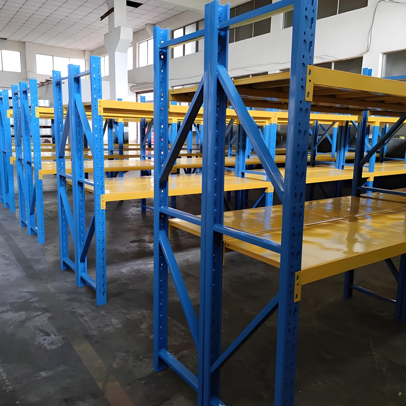 High Capacity Durable Steel Pallet Racks Medium Shelf New EU Standard Warehouse Rack System for Order Fulfillment
