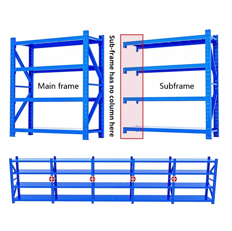 Adjustable Industrial Warehouse Stacking Racks &amp; Shelves Cargo &amp; Storage Equipment Multi Tier Storage Rack Shelving Units