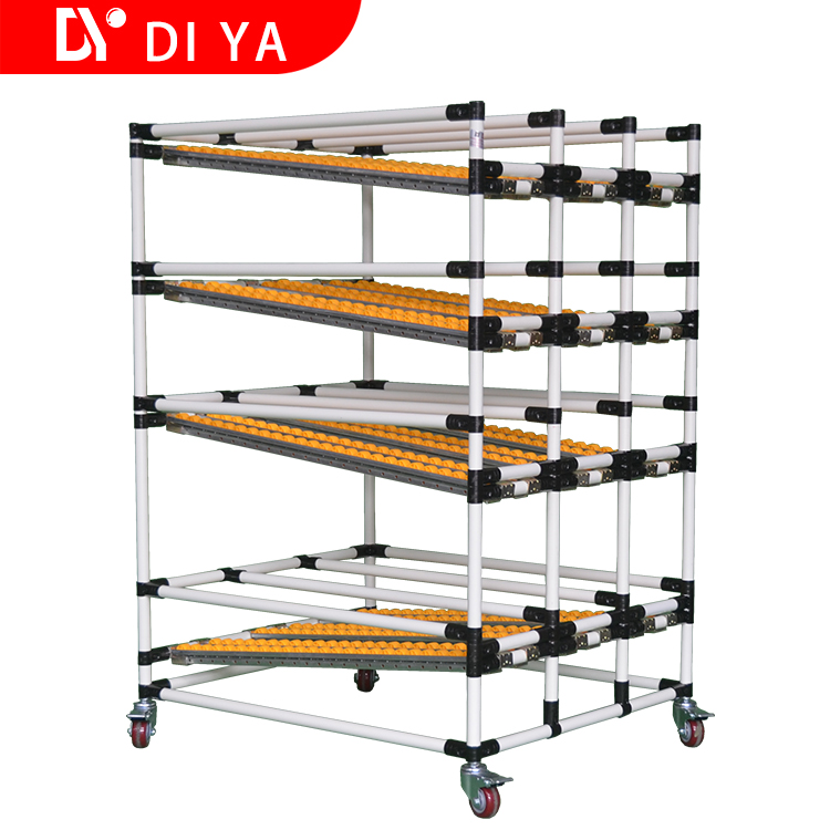 Diya Heavy Duty Aluminium Fifo Pipe Rack for Workshop Storage