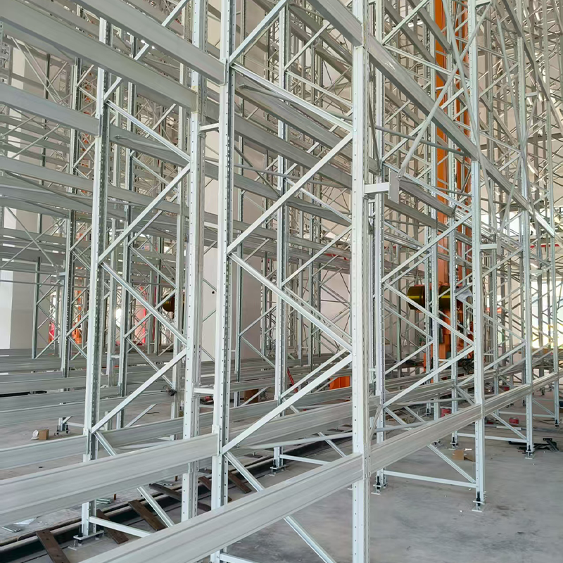 Engineering Design Pallet Rack System With High Density Layout