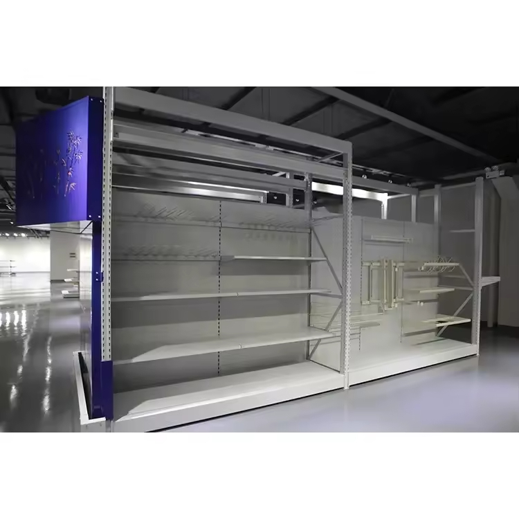 Industrial Shelving Warehouse Heavy Duty Iron Storage Display Stacking Racks Two-in-one Racking