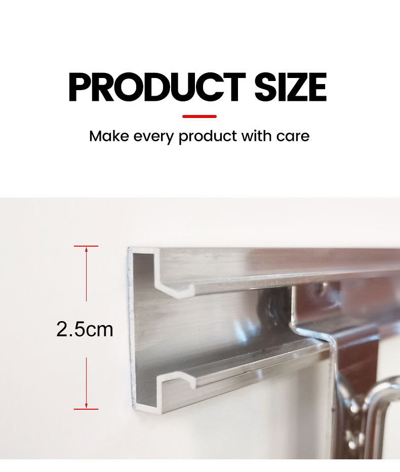 HONGDIAN Wall-mounted Hook Display Racks, Hooks for Convenience Store Walls, Hooks for Jewelry, Snacks, Supermarket Shelves