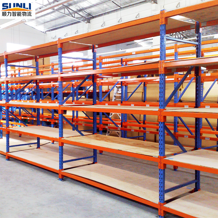 SUNLI China Factory Heavy-Duty Metal Adjustable 5-Layer Steel Shelving Units ESD Protection Multi-Layer Deck Warehouse Storage