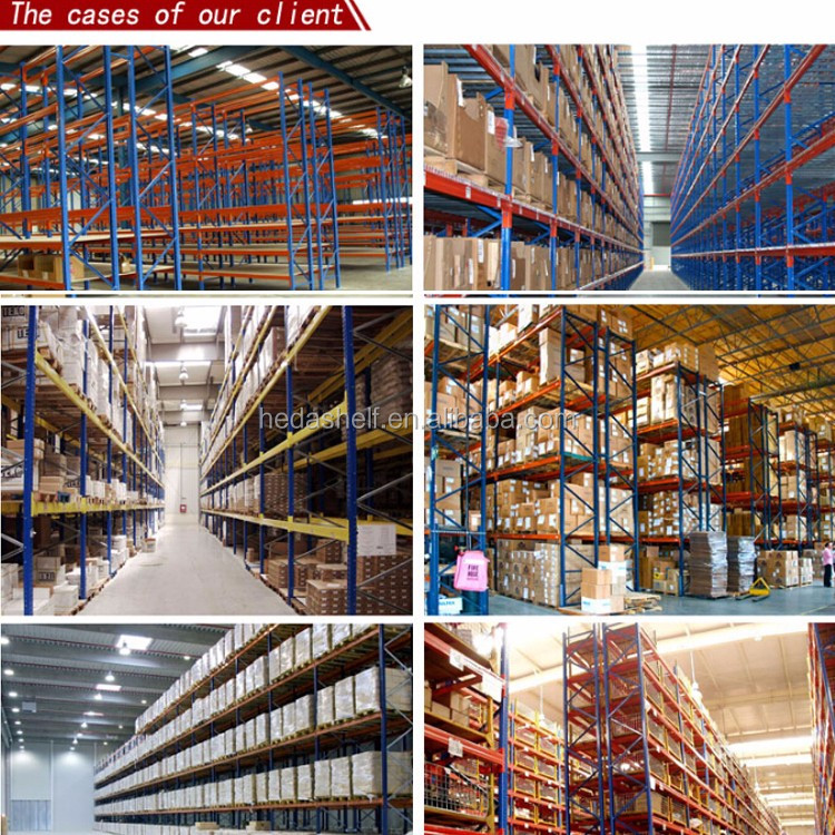 HEDA Guangzhou Steel Pallet Racking System Warehouse Rack Storage Shelves Heavy Duty