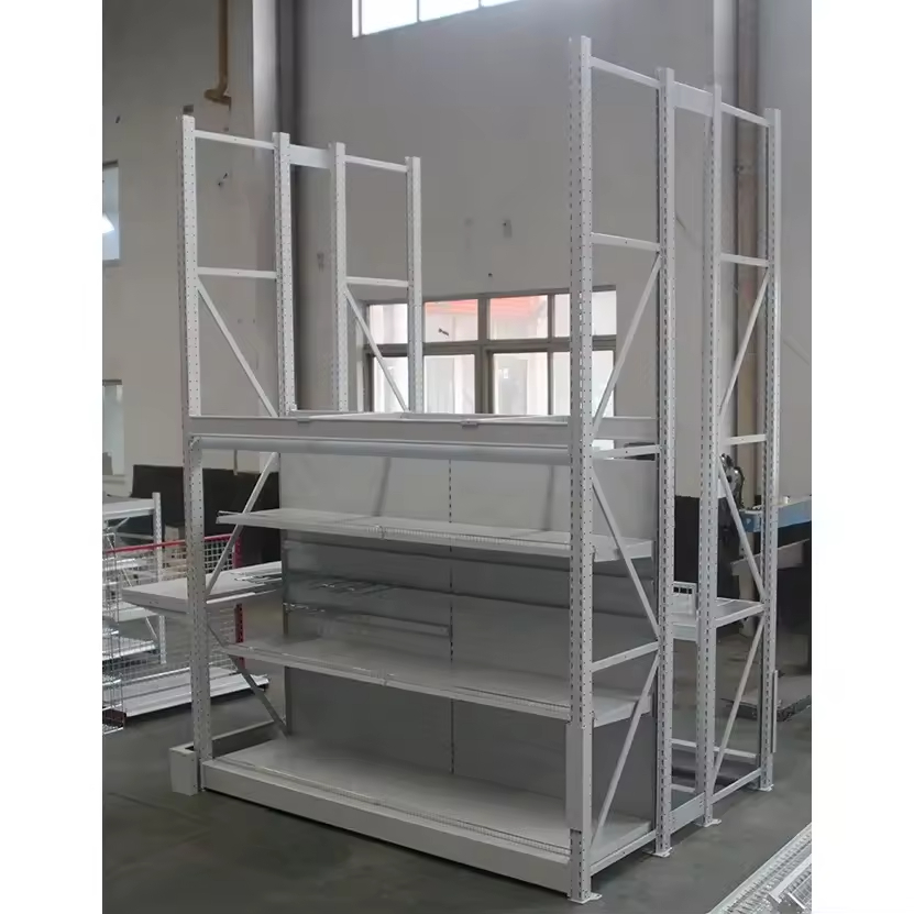 Heavy Duty Hypermarket Shelving Industrial Shelving Warehouse Heavy Duty Storage Rack Integration Racking