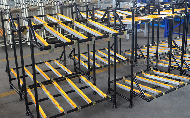 Diya Heavy Duty Aluminium Fifo Pipe Rack for Workshop Storage