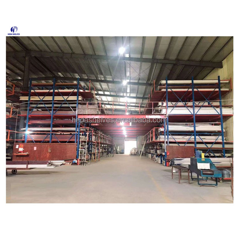 Steel Shelving Structure Detail