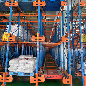 Factory Direct Advanced High-Density Automated Storage &amp; Retrieval System (AS/RS) with Pallet Shuttle Rack for Logistics Center