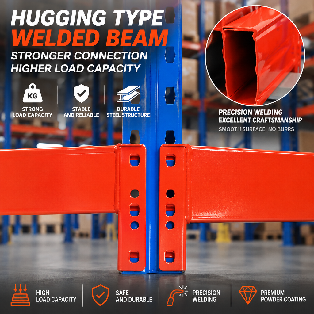 Custom Thickness 5 Layer Industrial Boltless Steel Shelf Warehouse Storage Rack CE Certified Heavy Duty Metal Unit Racking