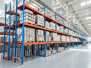 Heavy-Duty Adjustable Steel 5 Layer Multi-Level Corrosion-Protected Bolt-Structured Storage Shelf for Industrial Warehouse
