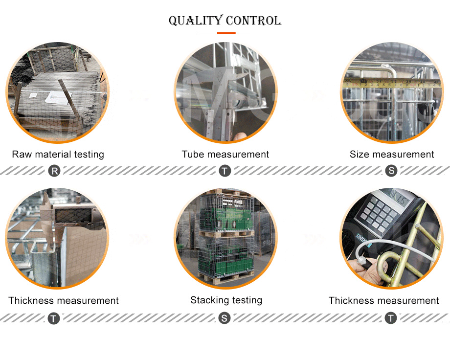 Multi-Functional Customizable Warehouse Storage Firewood Wire Mesh Metal Cage Container for Pallets