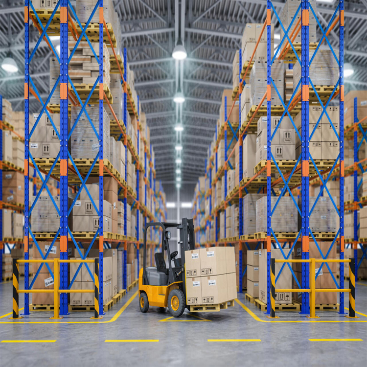 High Density Heavy Duty Drive in Rack System Pallet Type Drive-In Warehouse Shelf Rack Storage System Drive in Pallet Racking