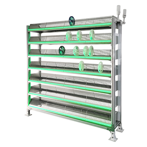 NEW Macinte IRS-20R-1400-7D-16 Stainless Steel 7-Layer SMT Reel Intelligent Selective Pallet Rack