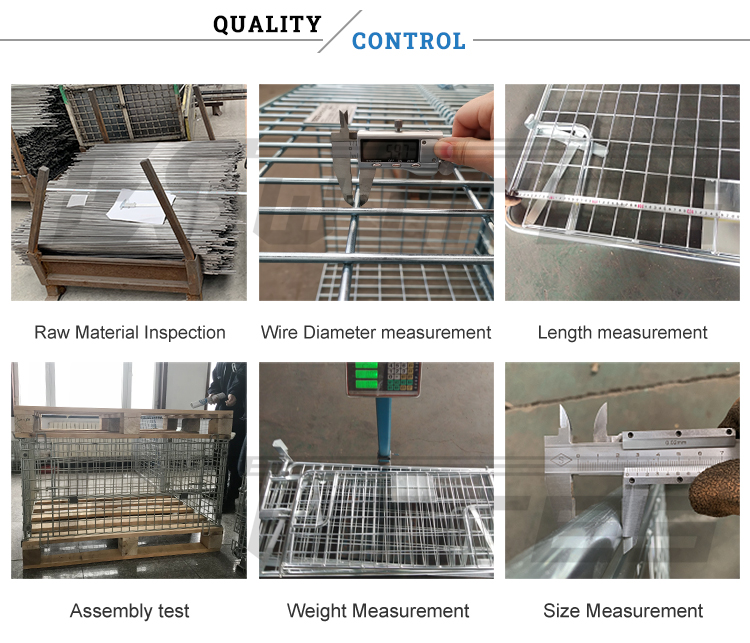 Wire Mesh Pallet Cage Showcase 3