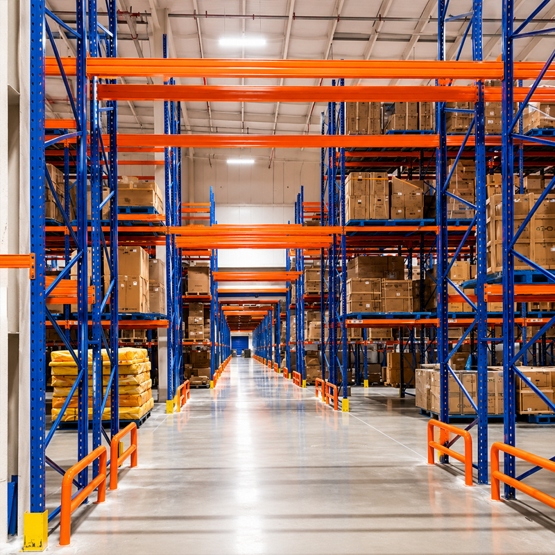 Adjustable Warehouse Storage Rack Steel Pallet Racking System Heavy Duty Boltless 5-Tier for 3PL Warehouse