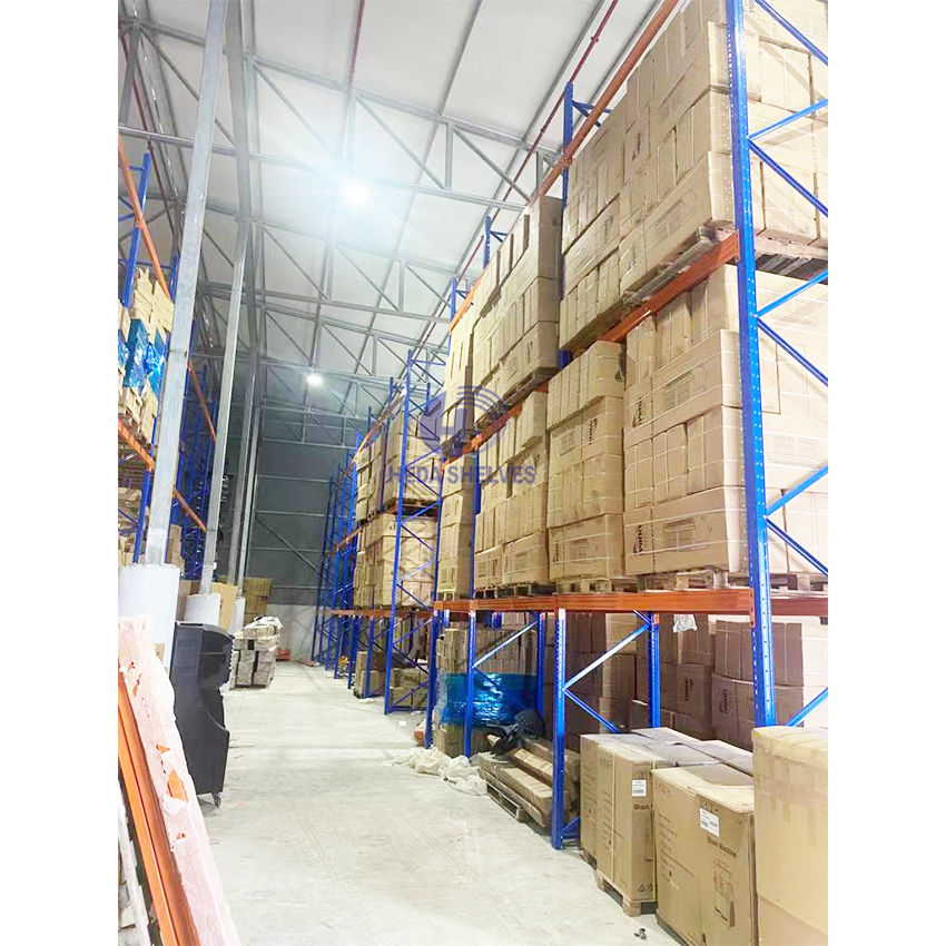 Warehouse Heavy Duty Beam Pallet Racking System for Large Scale Warehouses and Industrial Storage