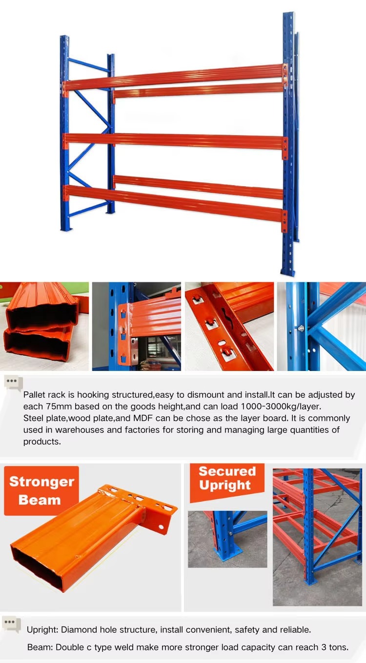 Pallet Storage Rack Detail 1