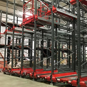 Customizable Heavy-Duty 4-Way Automated 4-Layer Steel Shuttle Rack Storage System with Free Installation