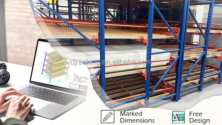 Carton Flow Racking Details