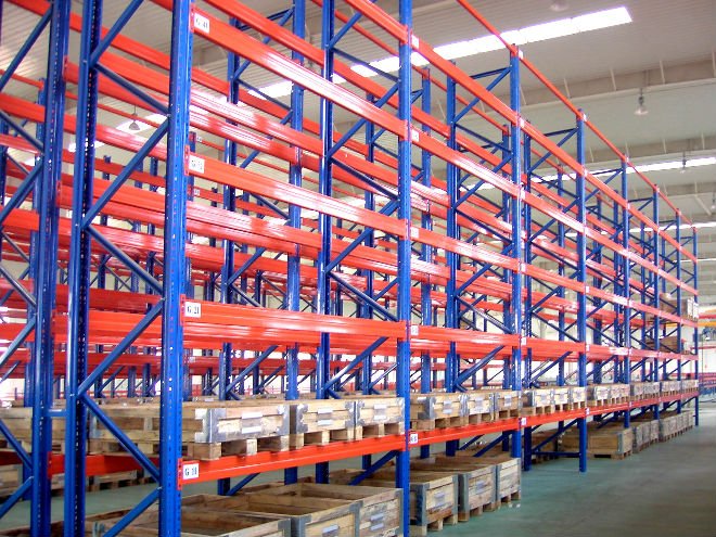 Steel Storage Rack Display