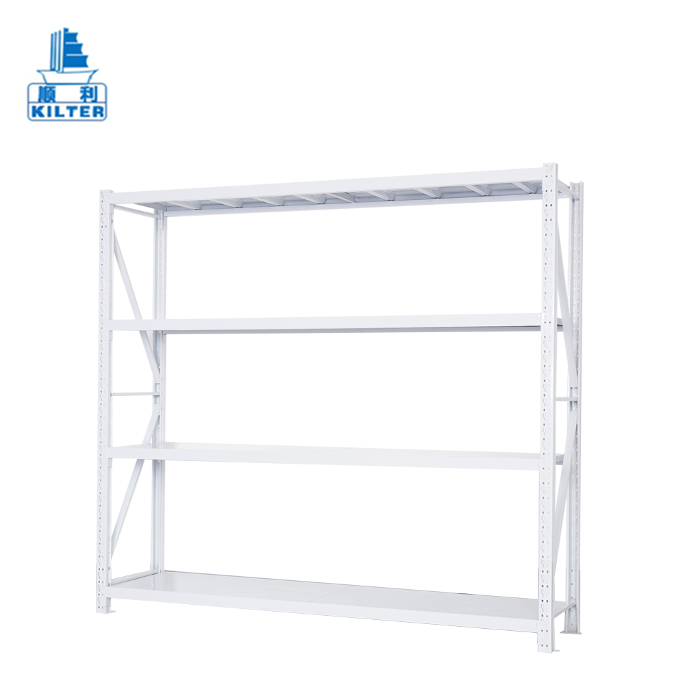 Industrial Warehouse Storage Rack Steel Teardrop Beam Heavy Duty Pallet Racking