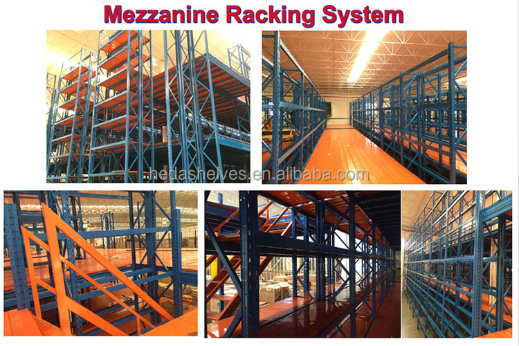 Heda Factory Steel Pallet Rack Shelves Selective Pallet Racking System Industrial Racks for Warehouse
