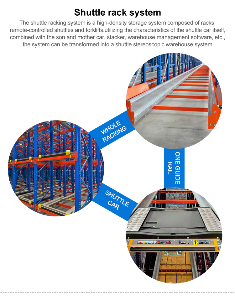 Narrow Warehouse Rack Structure