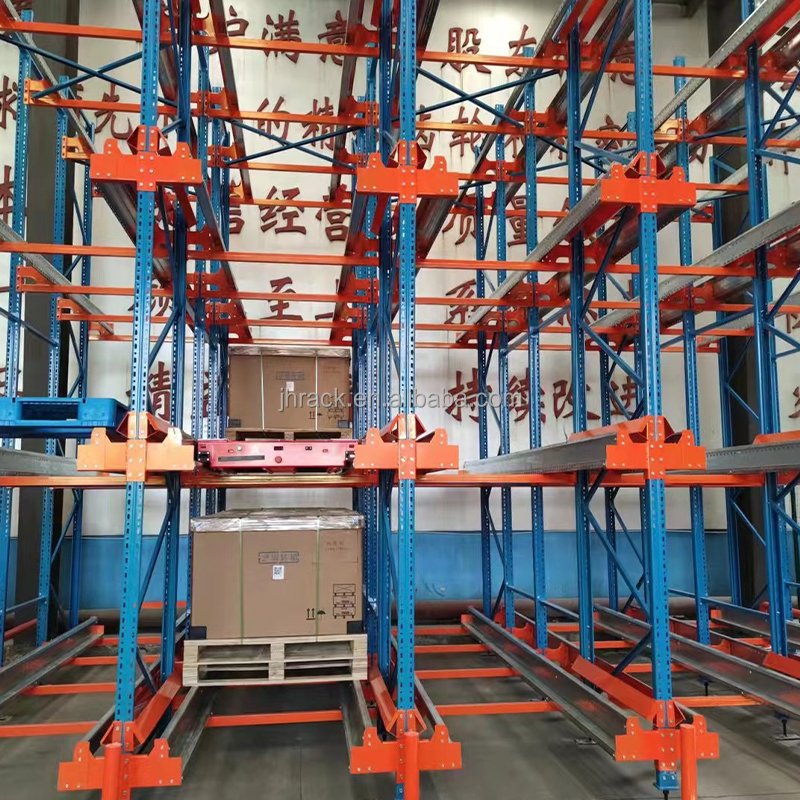 Factory Direct Advanced High-Density Automated Storage &amp; Retrieval System (AS/RS) with Pallet Shuttle Rack for Logistics Center